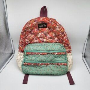 Matilda Jane Scholarly Me Backpack Pink Blue Purple Ruffle Floral Boho Colorful